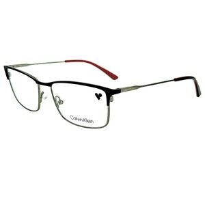 Calvin Klein CK18122 Mens Metal Eyeglass Frame 001 Satin Black 54-16